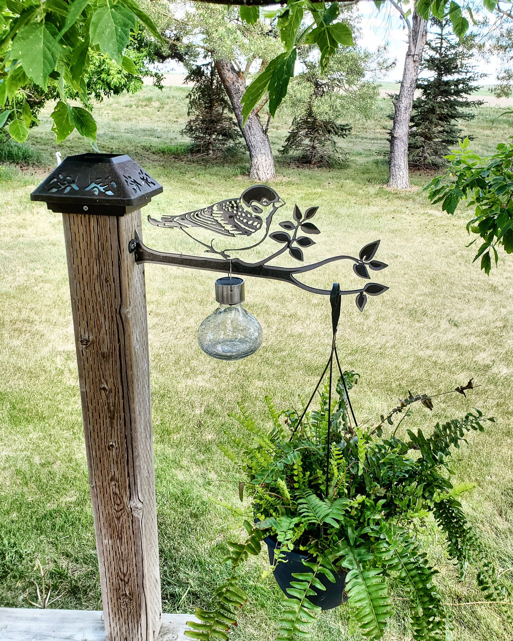 branch plant hanger Metal Tree Branch Plant Hanger