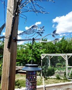 Metal Tree Branch Plant Hanger - Choose a BIRD