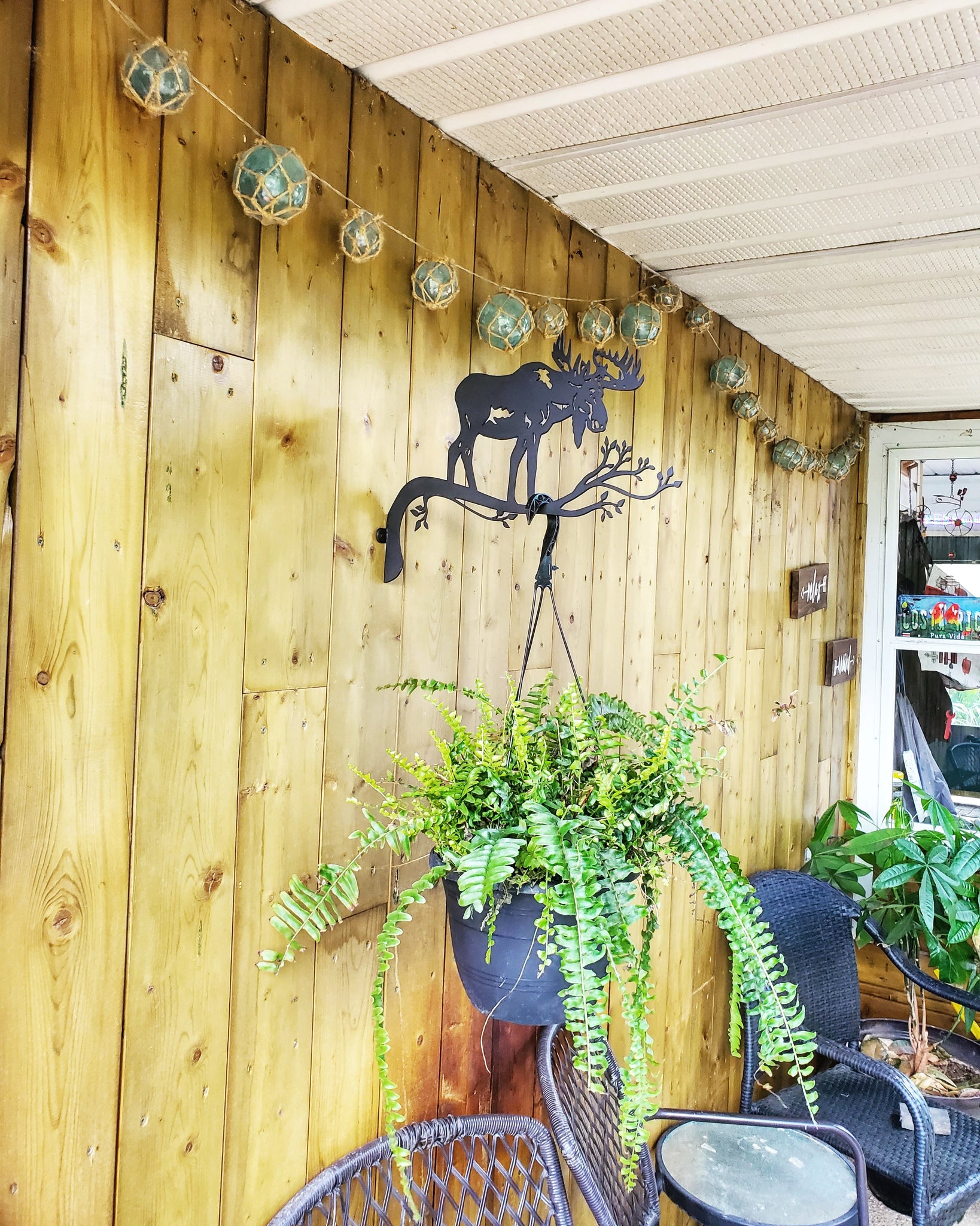 branch plant hanger Metal Tree Branch Plant Hanger