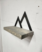 Load image into Gallery viewer, Metal Mountain Framed Floating Shelf
