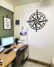 Load image into Gallery viewer, Modern Metal Compass Sign
