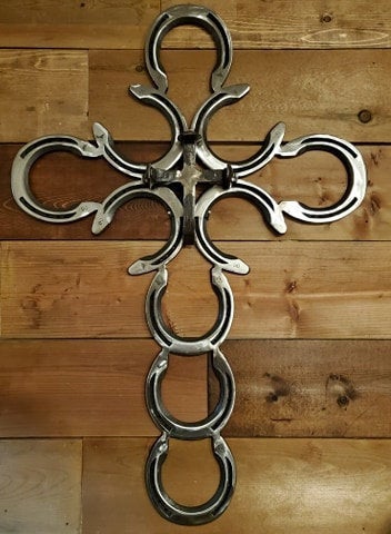 Horseshoe Cross - The Holy Cross - Large or Small