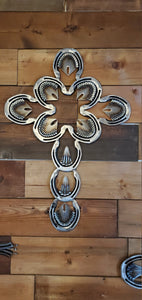 Horseshoe Cross, - Large Clover