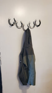 Horseshoe Coat Rack