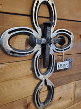 Load image into Gallery viewer, Horseshoe Cross - The Holy Cross - Large or Small
