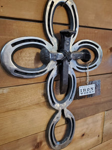 Horseshoe Cross - The Holy Cross - Large or Small