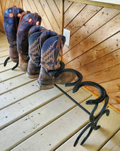 Load image into Gallery viewer, Horseshoe Boot rack - 3 Pair
