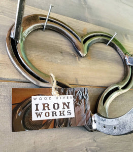 Horseshoe Heart Coat Rack