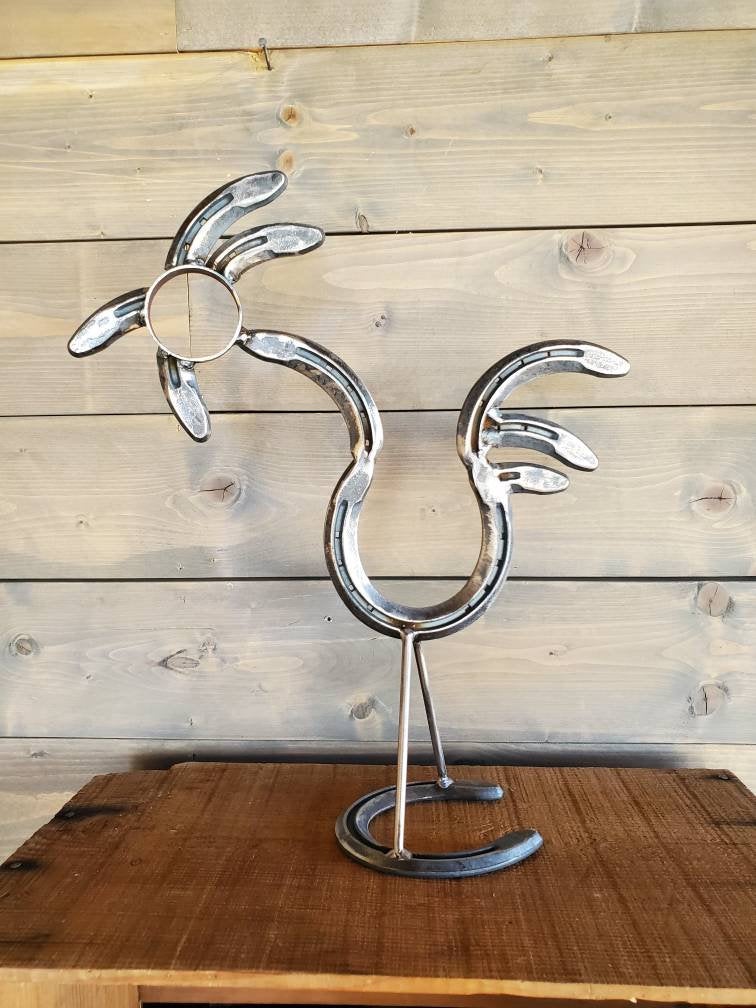 Horseshoe Rooster, Table Topper