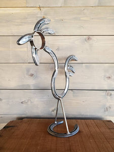 Horseshoe Rooster, Table Topper