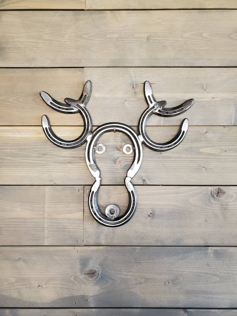 Horseshoe Deer Wall Hanging