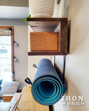 Load image into Gallery viewer, Yoga Mat Rack 2 Shelves
