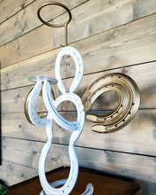 Load image into Gallery viewer, Horseshoe Christmas Angel Candle Holder
