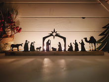 Load image into Gallery viewer, Nativity Scene Tea Light Holder

