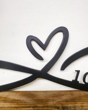 Load image into Gallery viewer, Anniversary Date Infinity Sign
