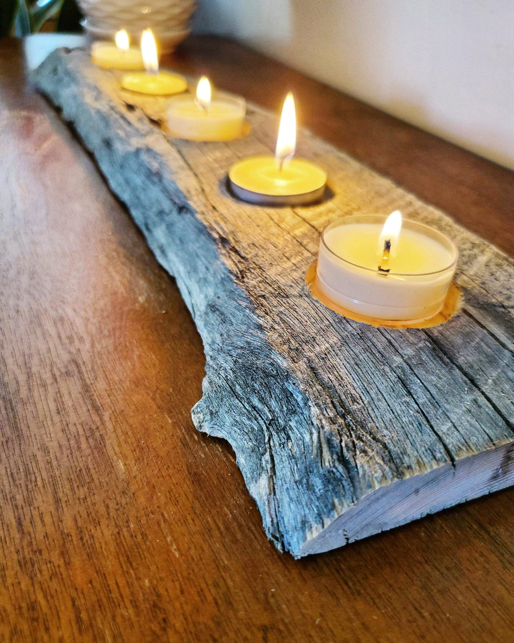 Barn Wood Candle Holder – Wood River Iron Works