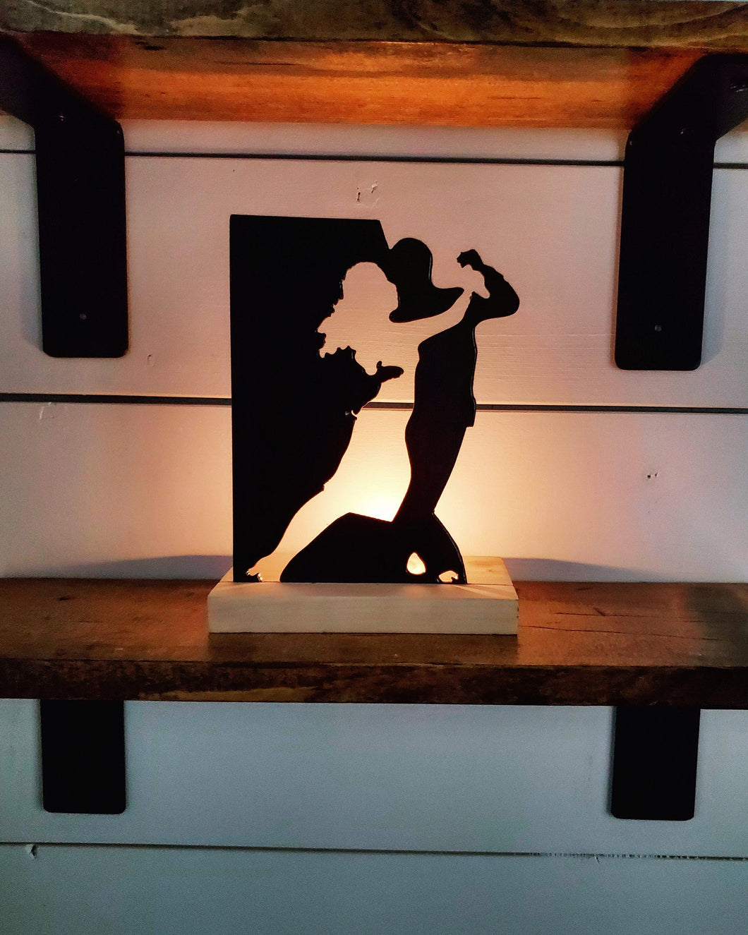 Couple Dancing Tea Lite Holder