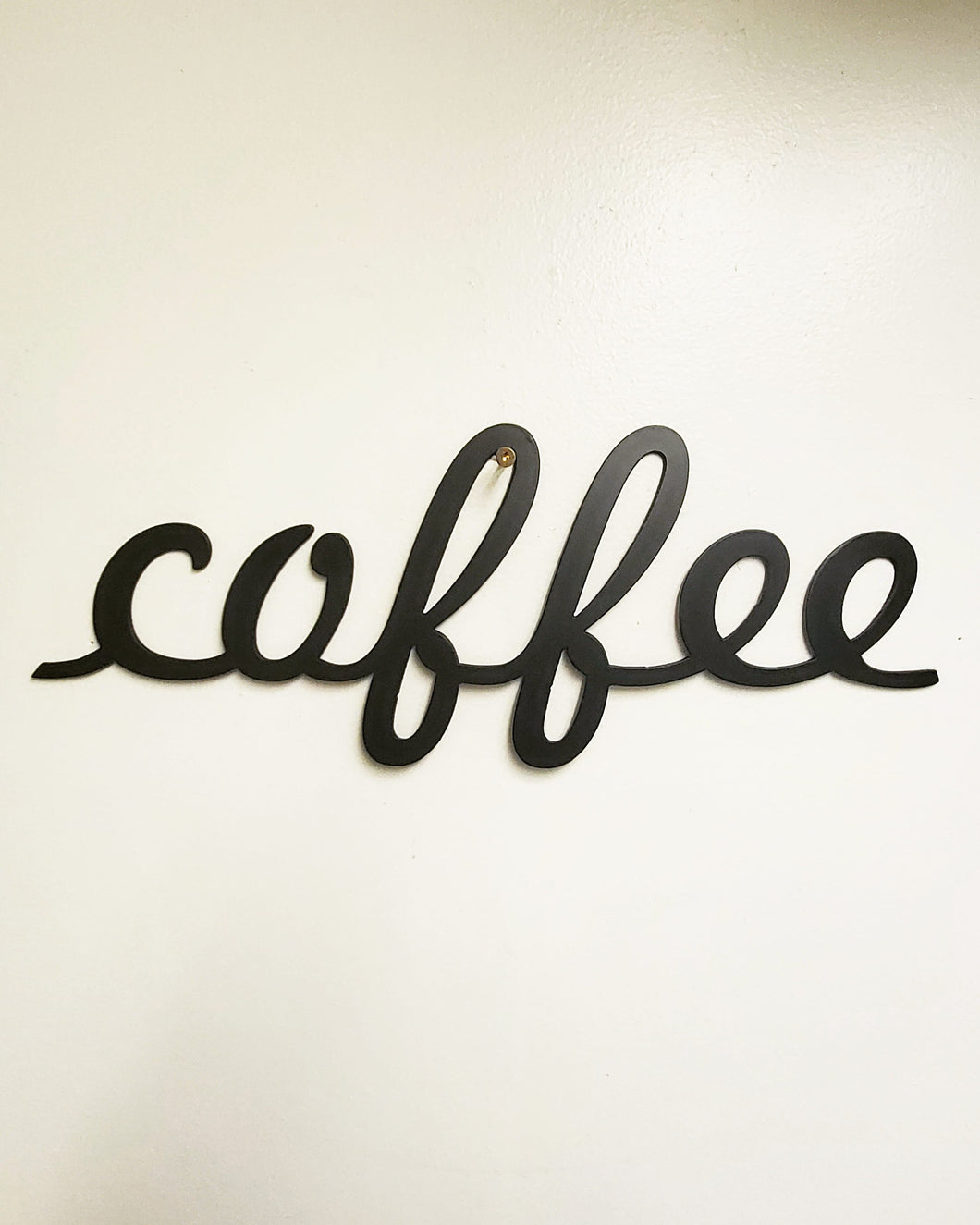 Metal Coffee Sign