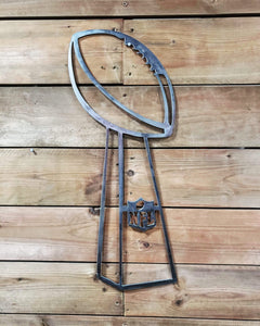 NFL metal Trophy