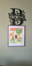 Load image into Gallery viewer, Custom Family Monogram Sign
