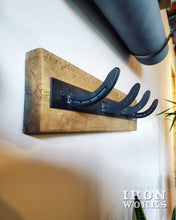 Load image into Gallery viewer, Shoe Rack, Rustic, Railway Spike Gym Shoe rack
