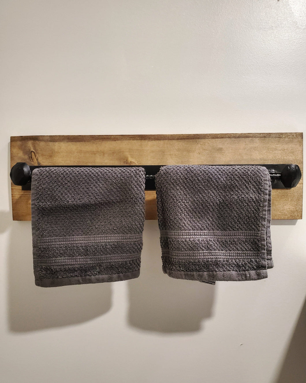 Rustic Towel Bar