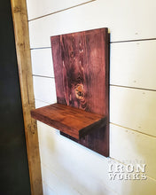 Load image into Gallery viewer, Wooden Floating Shelf, 1 shelf, Wood Shelf, Rustic Decor, Farmhouse
