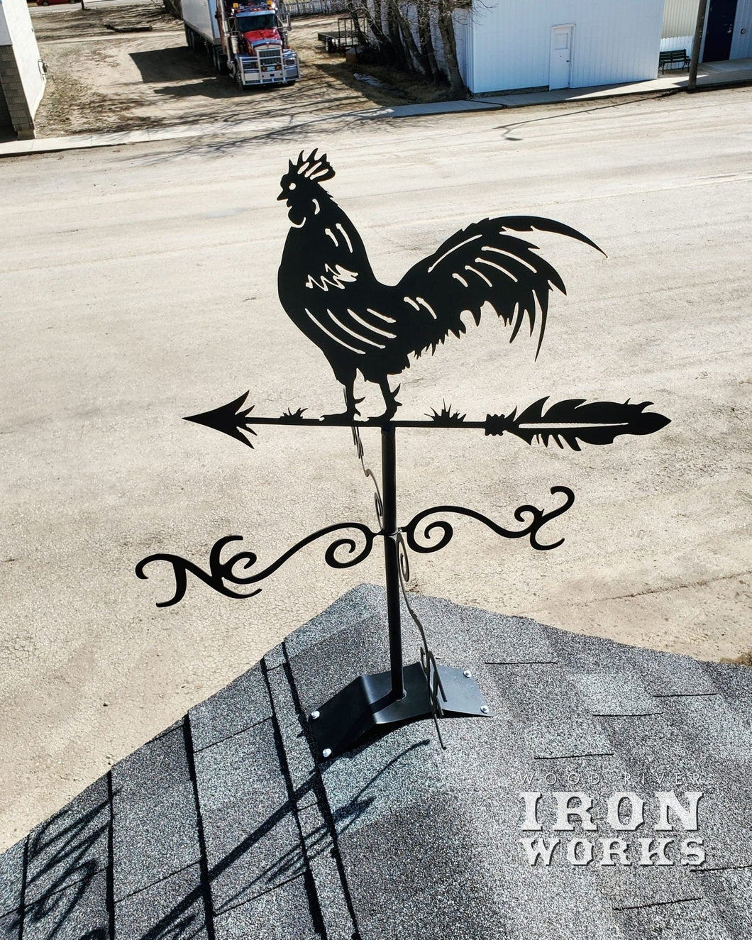 Weathervane, Metal Rooster Wind Vane