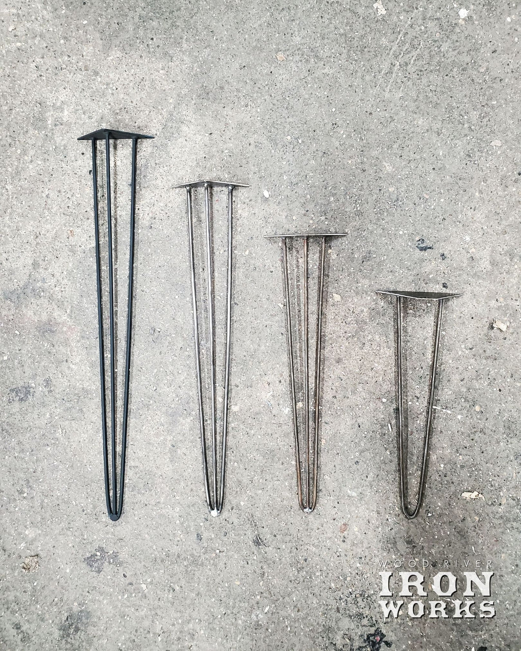 Hairpin Leg 3 Rod (Sold Individually)